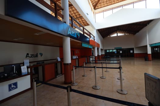 lencois, bahia, brazil - june 1, 2024: view of the airport in the city of Lencois, in the Chapada Diamantina region.