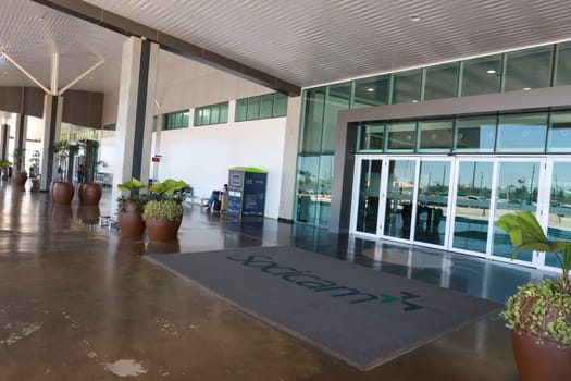 vitoria da conquista, bahia, brazil - november 11, 2023: view of the Glauber Rocha airport in the city of Vitoria da Conquista.