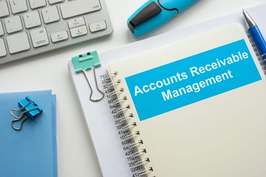 Book about Accounts Receivable Management and documents.