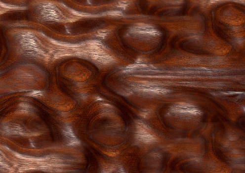 Abstract wooden panel with circles and irregularities with a natural texture of the final color