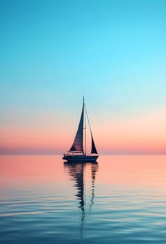 Serene Sailing Adventure at Sea