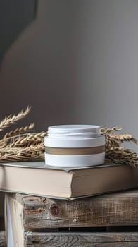 Face cream moisturiser, skincare and bodycare product, spa and organic beauty cosmetics for natural skin care routine idea