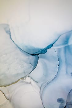 Part of original alcohol ink painting. Modern art. Abstract colorful background, wallpaper. Marble texture. Fluid Art for modern banners, ethereal graphic design.