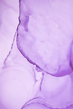 The picture is painted in alcohol ink. Abstraction will perfectly fit into a modern interior. Closeup of the painting. Colorful abstract painting background. Highly-textured paint.