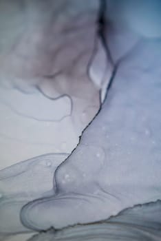 Part of original alcohol ink painting. Modern art. Abstract colorful background, wallpaper. Marble texture. Fluid Art for modern banners, ethereal graphic design.