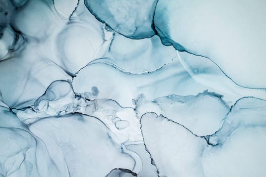 Part of original alcohol ink painting. Modern art. Abstract colorful background, wallpaper. Marble texture. Fluid Art for modern banners, ethereal graphic design.