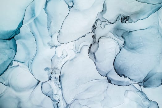 Part of original alcohol ink painting. Modern art. Abstract colorful background, wallpaper. Marble texture. Fluid Art for modern banners, ethereal graphic design.