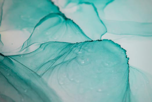 The picture is painted in alcohol ink. Abstraction will perfectly fit into a modern interior. Closeup of the painting. Colorful abstract painting background. Highly-textured paint.