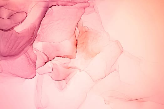 The picture is painted in alcohol ink. Abstraction will perfectly fit into a modern interior. Closeup of the painting. Colorful abstract painting background. Highly-textured paint.