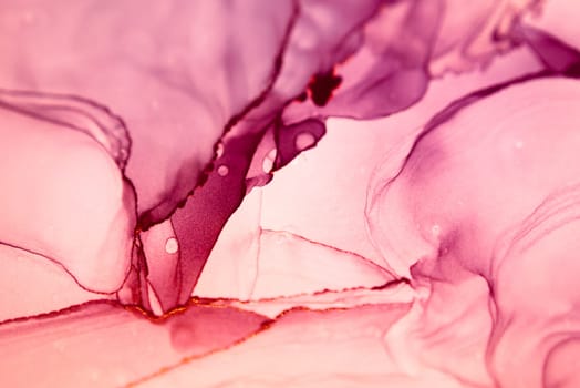 The picture is painted in alcohol ink. Abstraction will perfectly fit into a modern interior. Closeup of the painting. Colorful abstract painting background. Highly-textured paint.