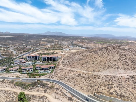 Aerial view of Resort in Cabo San Jose, Baja California Sur, Mexico, Baja California Sur, Mexico