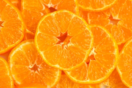 Texture of sweet tangerines as background 3