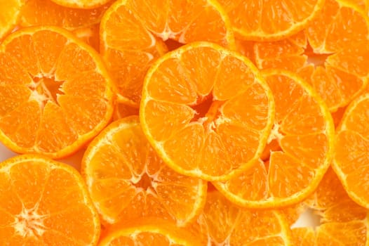 Texture of sweet tangerines as background 2