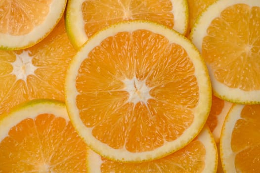 Orange fruit pattern. Healthy food background 2