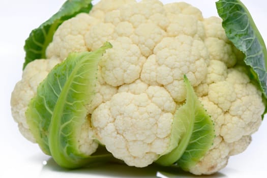 cauliflower isolated on white background 3