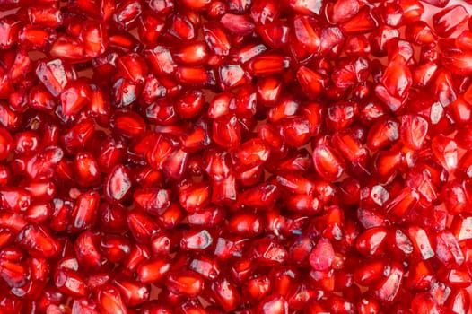 Juicy Red,Close-up of pomegranate