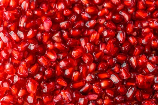 Delicious red ripe juicy pomegranate seed background texture 1