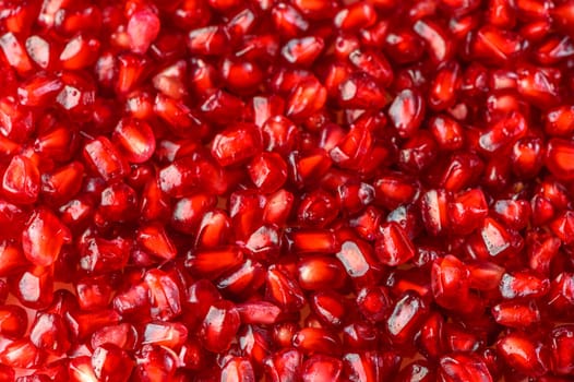 Delicious red ripe juicy pomegranate seed background texture 3