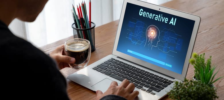 Generative AI virtual assistant tools for prompt engineer and user for ease of engage artificial intelligence AI technology help people to work with generative AI functions by prompting the AI snugly