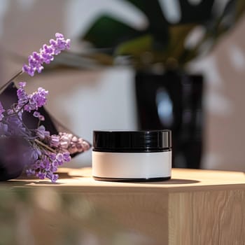 Face cream moisturiser, skincare and bodycare product, spa and organic beauty cosmetics for natural skin care routine idea