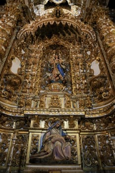 salvador, bahia, brazil - may 8, 2023: View of the Church and Convent of Sao Francisco in the Historic Center region in the city of Salvador.