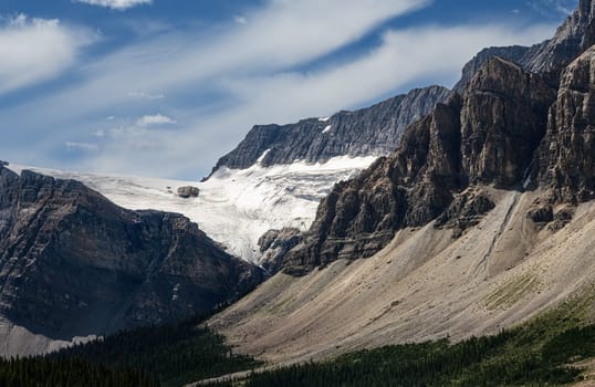 Bow Glacier Banff National Park From the Ice Fields