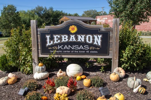 Lebanon City Jail East. 1910 Lebanon, Kansas Oct. 7, 2023 Historical Site Visitor Center. High quality photo