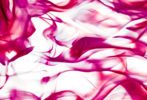 Technology, science and artistic flow concept - Abstract wave background, red element for design