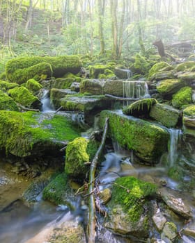 Landscape image, Eifel area close to Bitburg, Rhineland-Palatinate, Germany