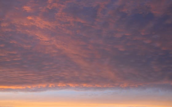 Low angle view to sky with clouds