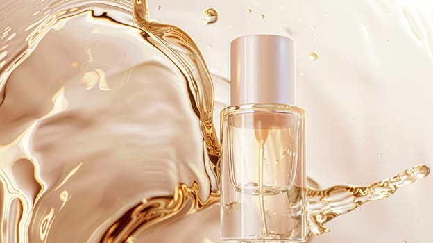 Skincare cosmetic product, spa and organic beauty cosmetics for bodycare, hair care, natural skin care routine