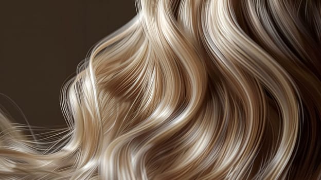 Hairstyle, beauty and hair care, long blonde healthy hair texture background for haircare shampoo, hair extensions and hair salon