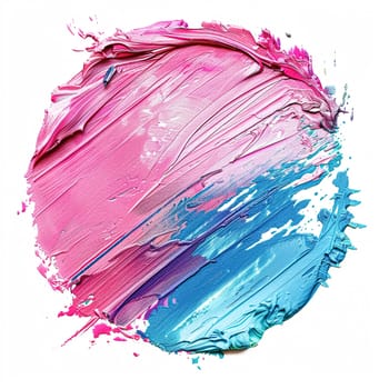 Beauty product and cosmetics texture as circle shape design, makeup blush eyeshadow powder as abstract luxury cosmetic background art