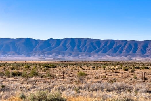 Distant mountains in the Ikara Flinders Ranges