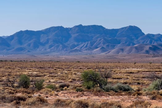 Distant mountains in Ikara Flinders Ranges South Australia