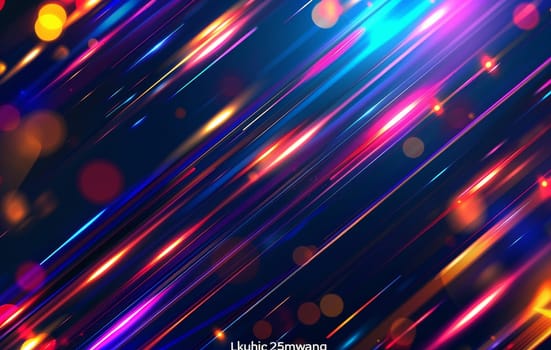 A colorful, swirling pattern of pink, blue, and purple with a lot of sparkles by AI generated image.