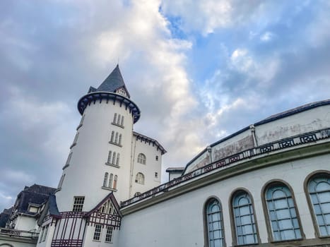 Quitandinha Palace, Historic building at Petropolis, Rio de Janeiro, Brazil. May 30, 2024.
