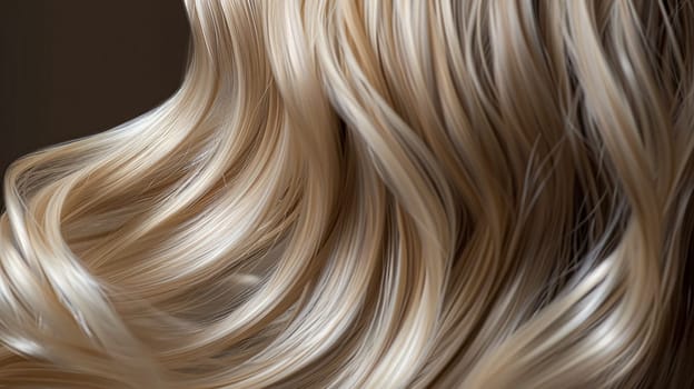 Hairstyle, beauty and hair care, long blonde healthy hair texture background for haircare shampoo, hair extensions and hair salon