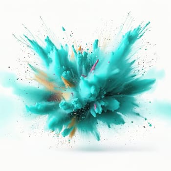 Wallpaper.Colorful graphic resources for illustrative backgrounds.Powder splatter abstract isolated.