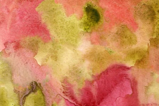 pink red-green watercolor paper background texture