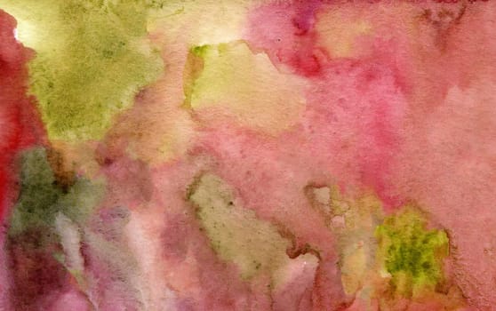 red yellow gradient watercolor paper background texture