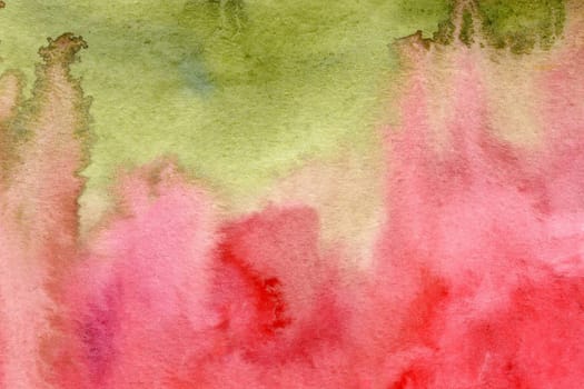 pink red-green watercolor paper background texture