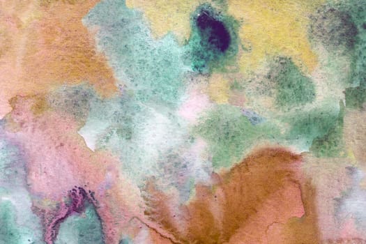 Purple green watercolor paper background texture
