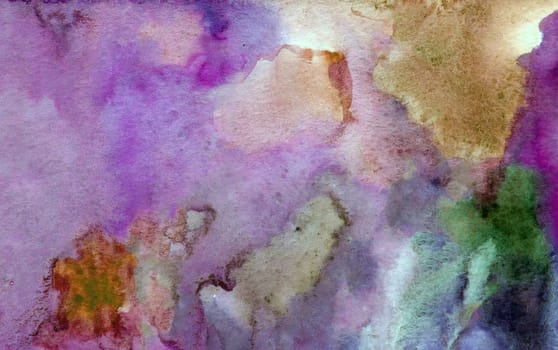 Purple green watercolor paper background texture