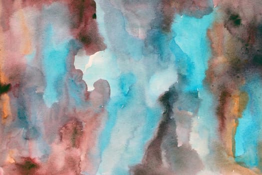green blue gradient watercolor paper background texture