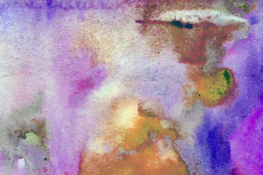 Purple green watercolor paper background texture