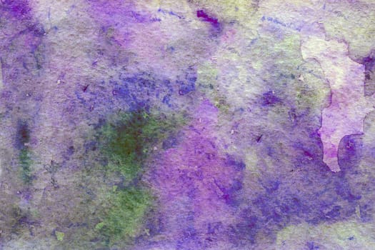 Purple - blue gradient watercolor digital paper background