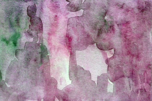 pink green watercolor paper background texture