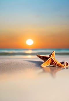 Tropical Escape: Starfish by the Seashore