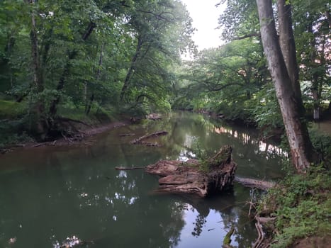 View of Simpson Creek, Bridgeport, West Virginia